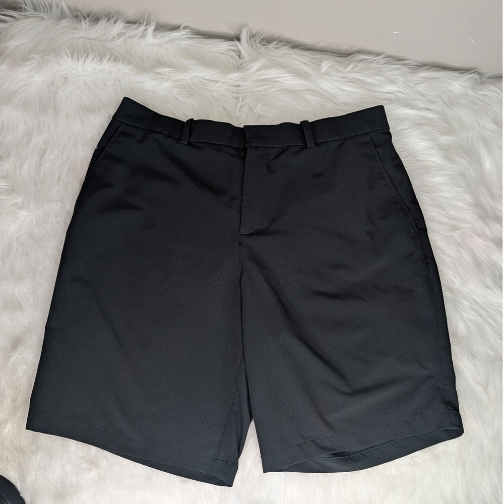 Nike Golf Shorts Men 38 Black Dri-FIT Victory CU9740-010 Stretch Athletic